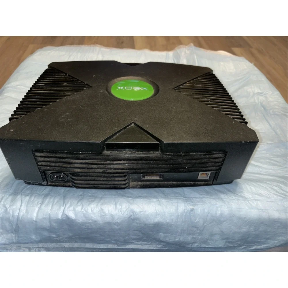 Microsoft Original Xbox Console Only Black OG Xbox Untested